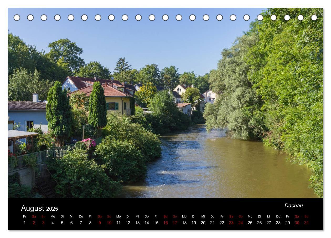 Bild: 9783435431304 | Die Amper - Ansichten eines bayerischen Flusses (Tischkalender 2025...