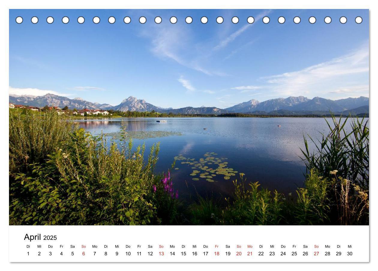 Bild: 9783435484072 | Hopfensee - Riviera des Allgäus (Tischkalender 2025 DIN A5 quer),...