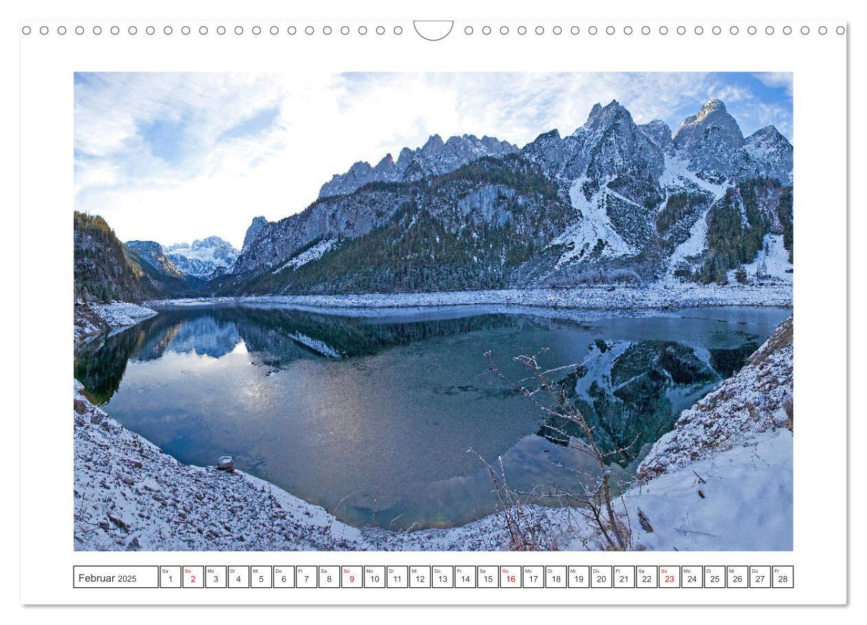 Bild: 9783435940585 | Herzliche Grüße aus Gosau (Wandkalender 2025 DIN A3 quer), CALVENDO...