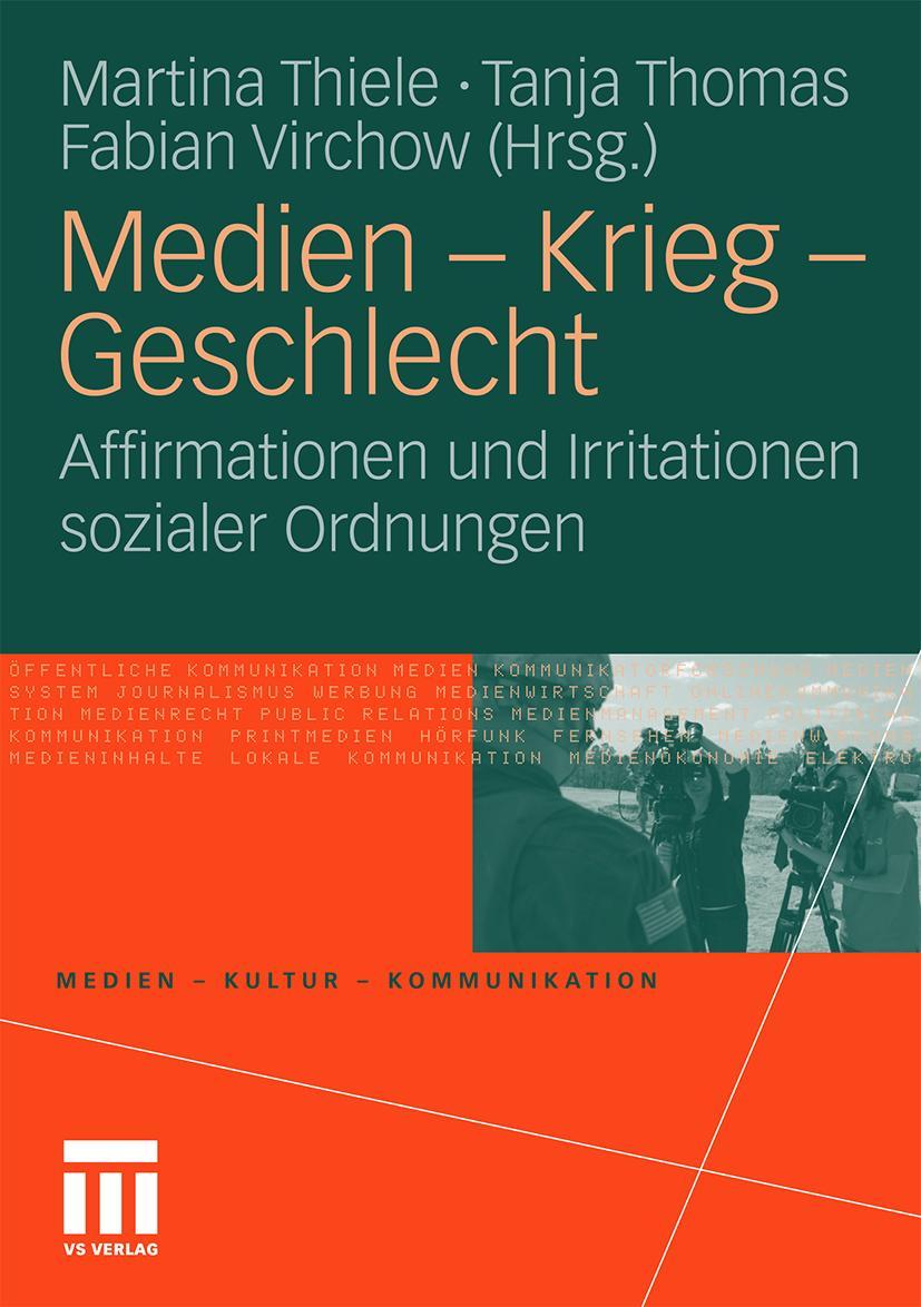 Cover: 9783531167305 | Medien - Krieg - Geschlecht | Martina Thiele (u. a.) | Taschenbuch