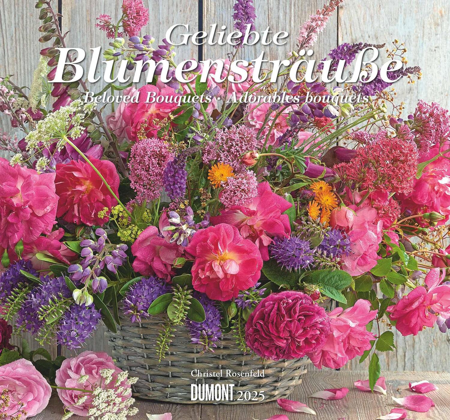 Cover: 4250809653075 | Geliebte Blumensträuße 2025 - DUMONT Wandkalender - mit allen...