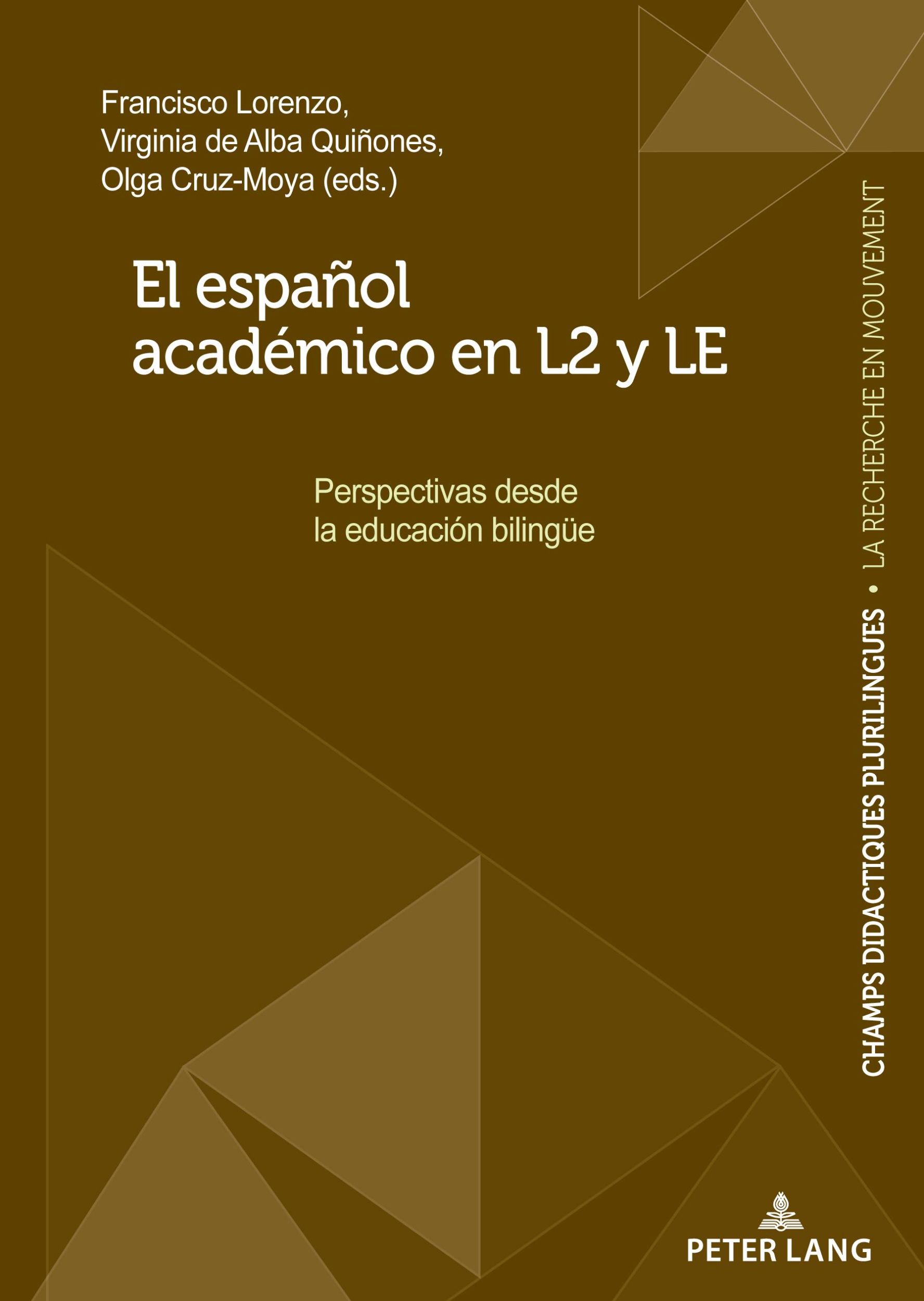 Cover: 9782807619463 | El español académico en L2 y LE | Francisco Lorenzo (u. a.) | Buch