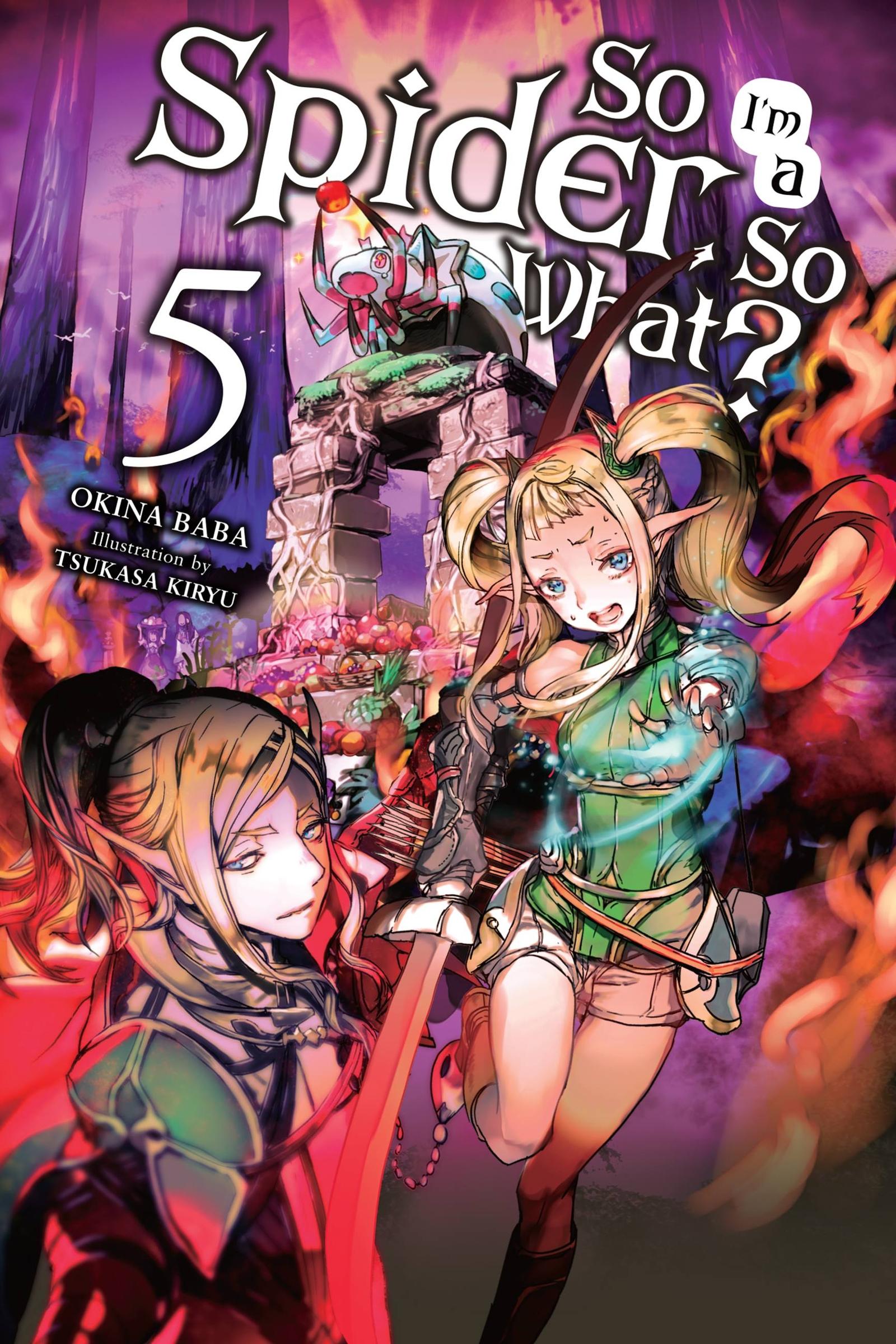 Cover: 9781975301941 | So I'm a Spider, So What?, Vol. 5 (Light Novel) | Volume 5 | Baba