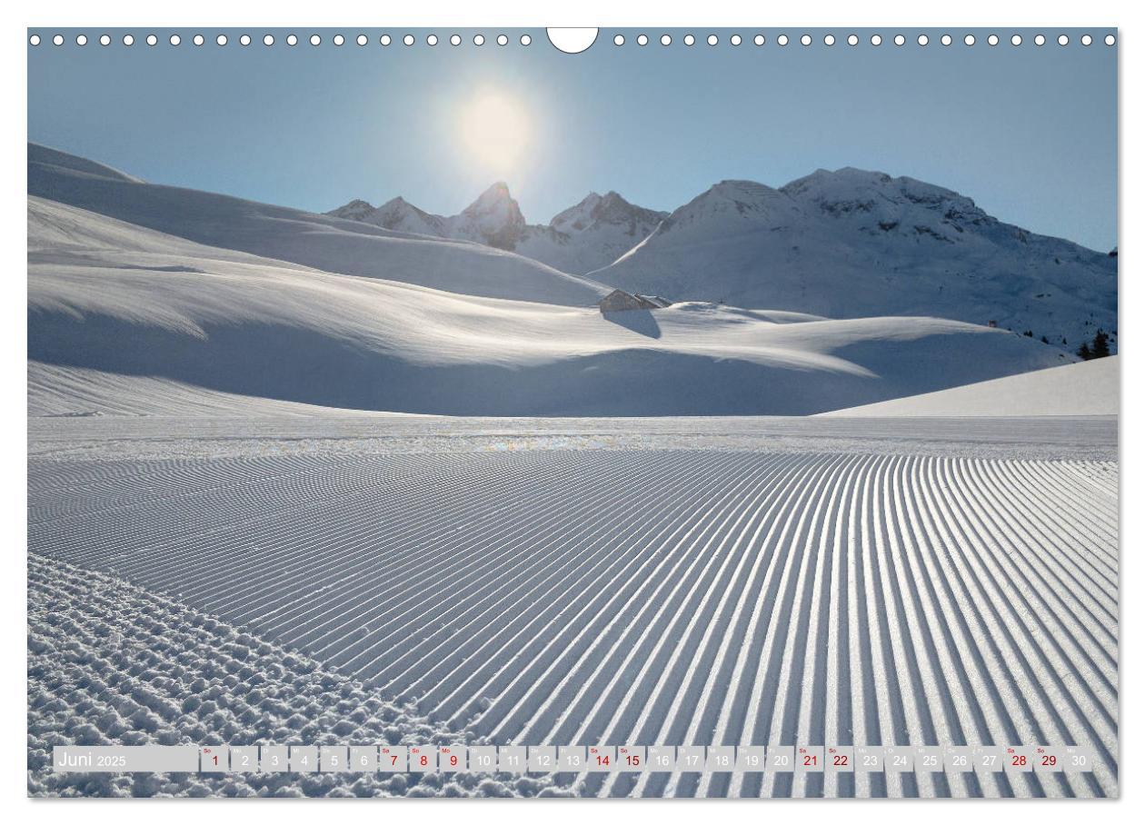 Bild: 9783435232888 | Arlberg - magic of winter (Wandkalender 2025 DIN A3 quer), CALVENDO...