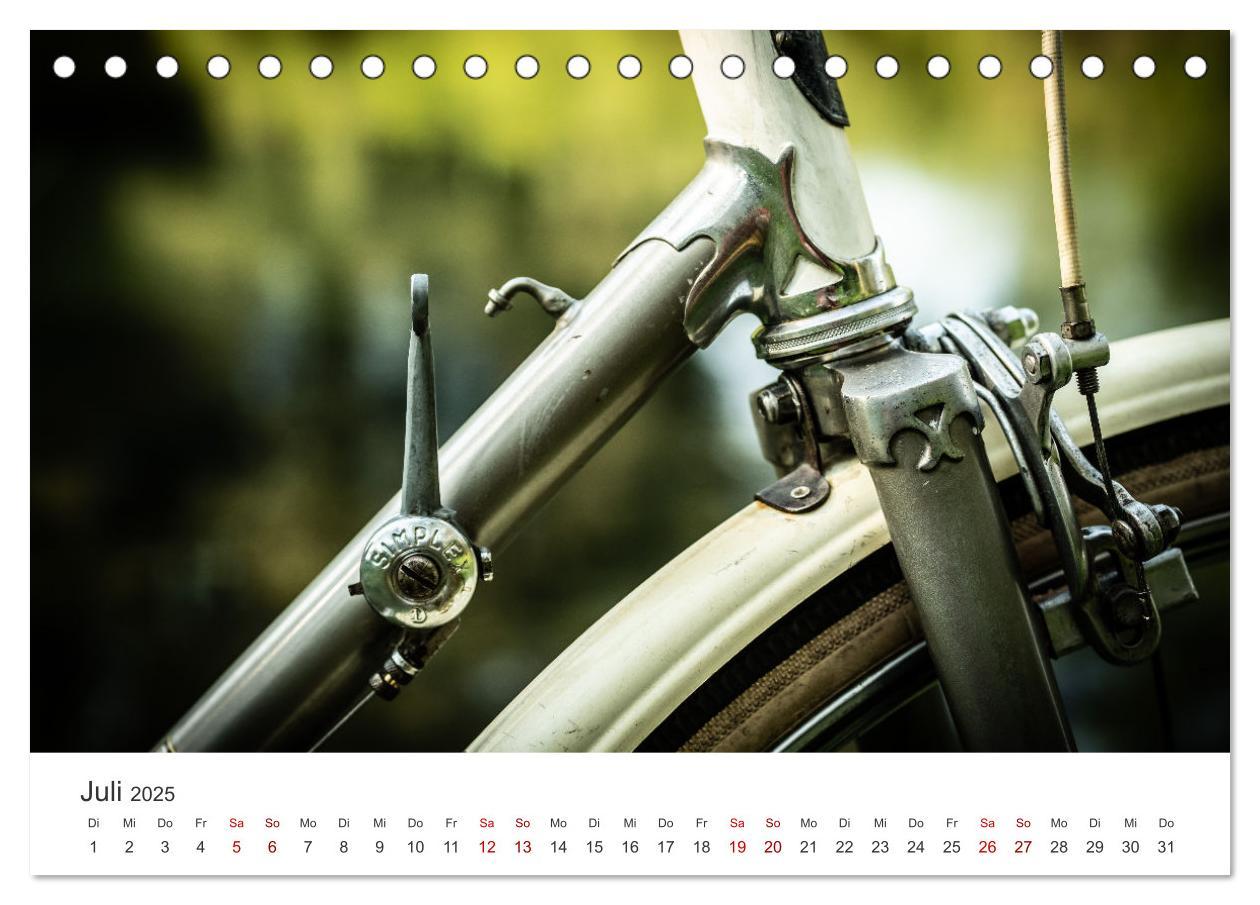 Bild: 9783435097784 | Stahlrenner - Rennrad-Klassiker aus Europa (Tischkalender 2025 DIN...