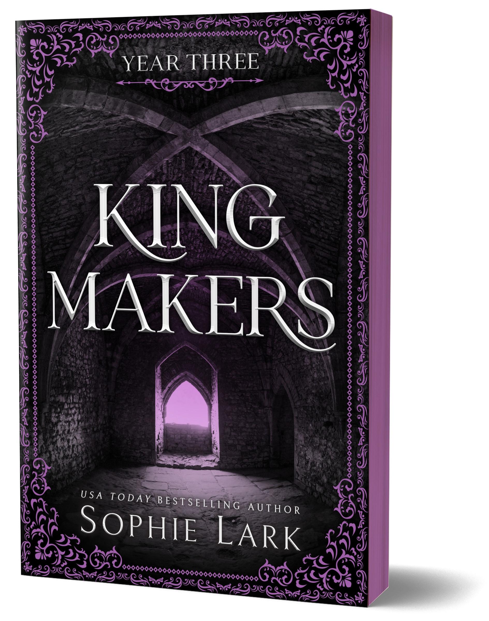 Cover: 9781464233876 | Kingmakers Year Three | A Spicy Dark College Bully Romance | Lark