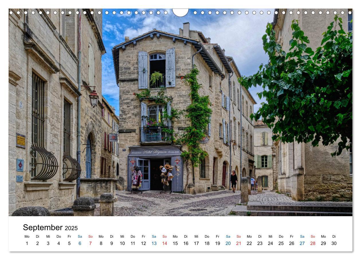 Bild: 9783435162413 | Uzés - Charmante Kleinstadt im Gard (Wandkalender 2025 DIN A3...