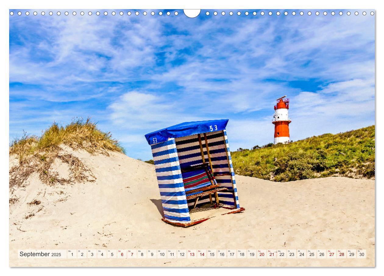 Bild: 9783435080885 | BORKUM-LIEBE (Wandkalender 2025 DIN A3 quer), CALVENDO Monatskalender