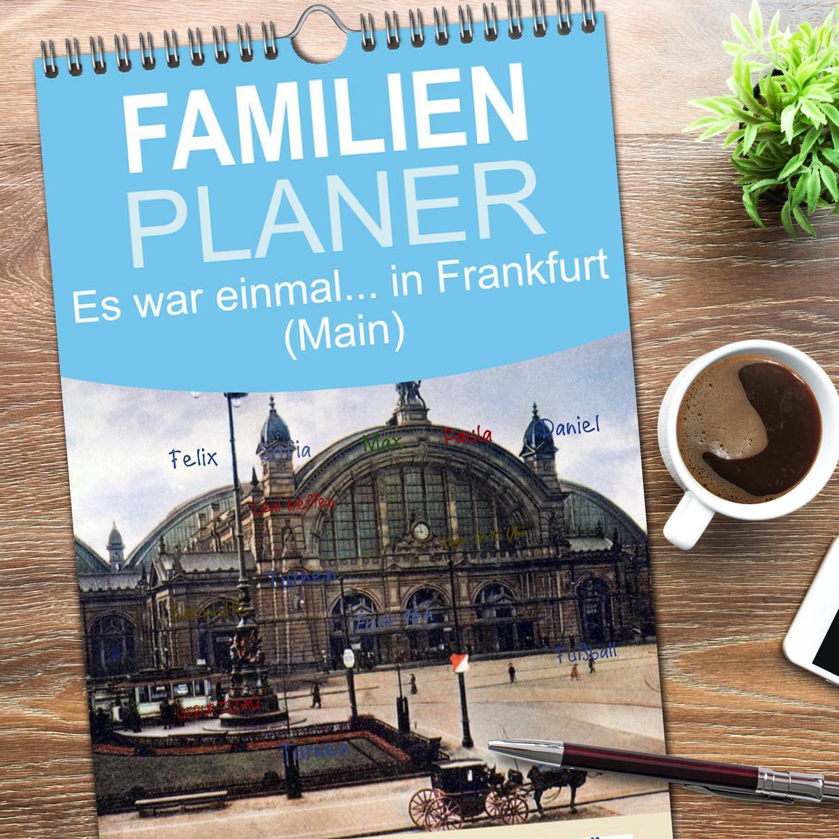 Bild: 9783457110225 | Familienplaner 2025 - Es war einmal... in Frankfurt (Main) mit 5...