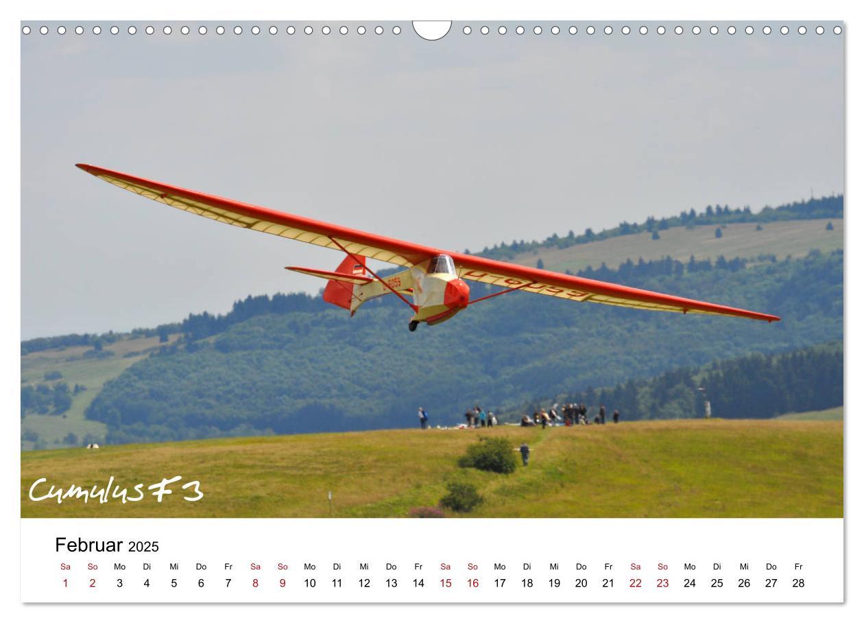 Bild: 9783435389667 | Flugzeuge auf der Wasserkuppe 2025 (Wandkalender 2025 DIN A3 quer),...