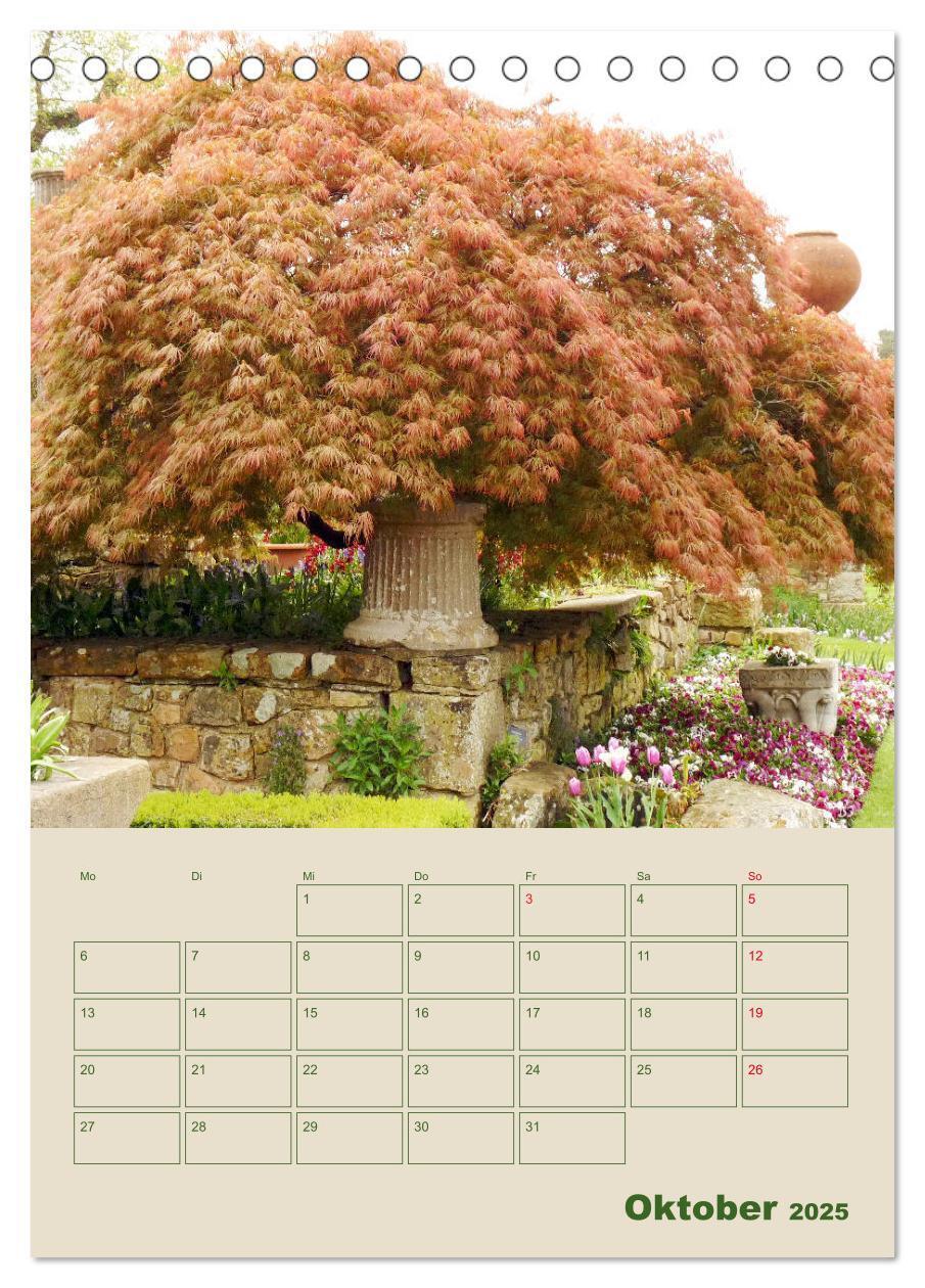 Bild: 9783435969562 | Schlösser und Gärten in England (Tischkalender 2025 DIN A5 hoch),...