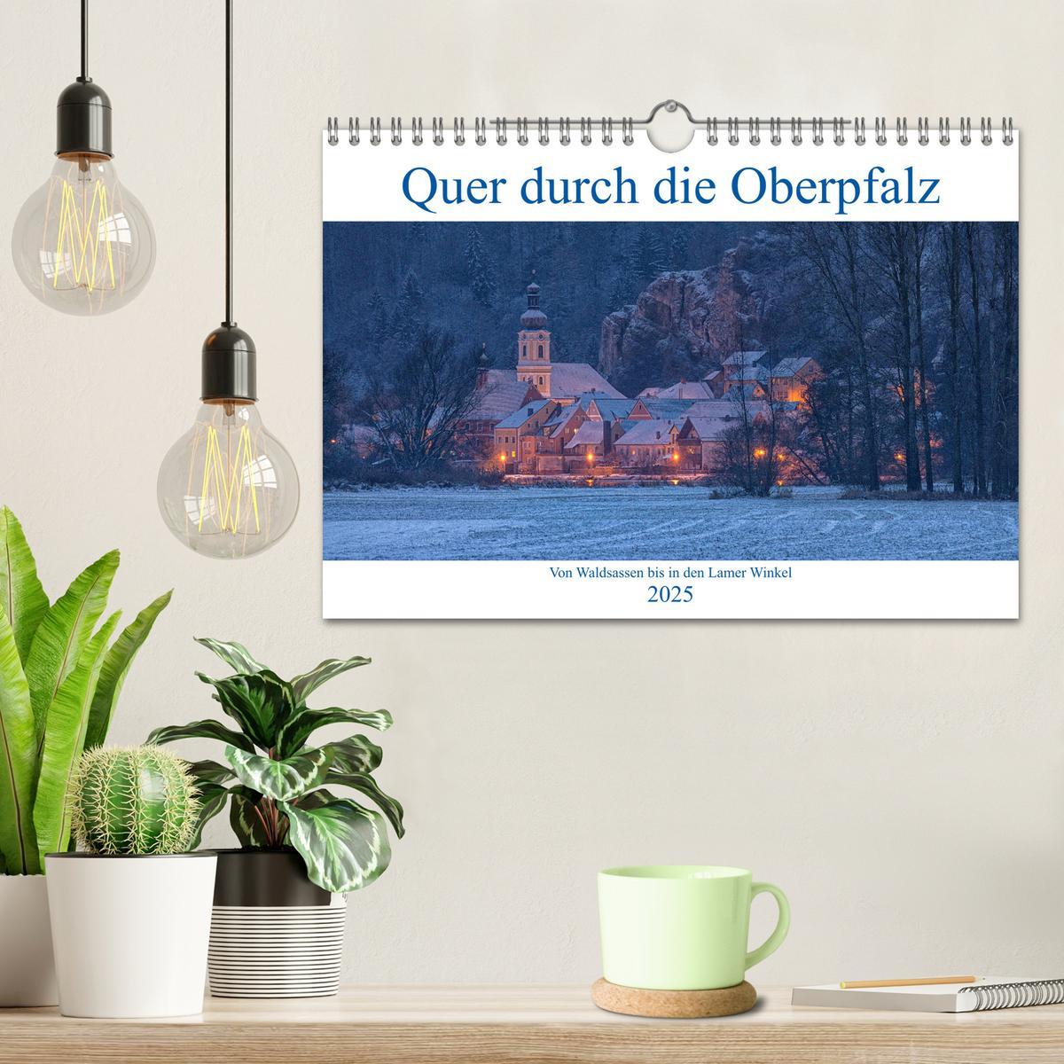 Bild: 9783435365470 | Quer durch die Oberpfalz (Wandkalender 2025 DIN A4 quer), CALVENDO...