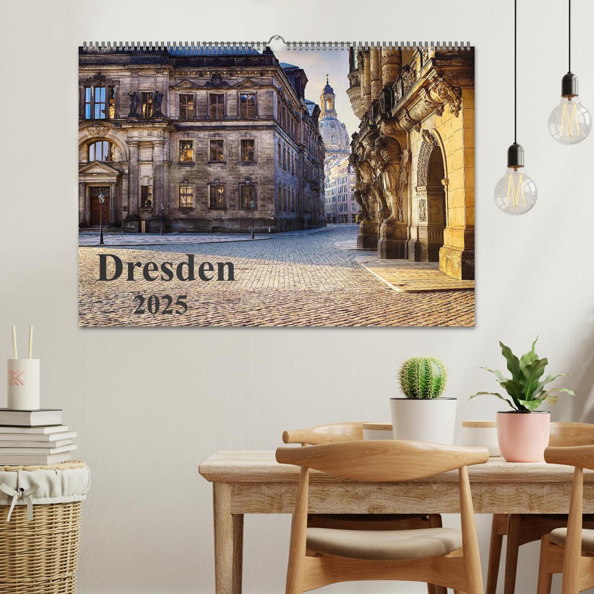 Bild: 9783435279944 | Dresden 2025 (Wandkalender 2025 DIN A2 quer), CALVENDO Monatskalender