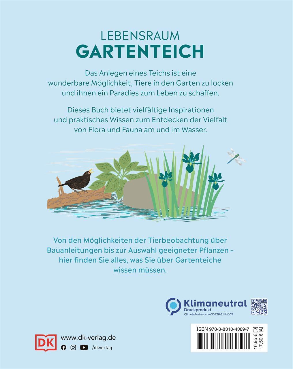 Rückseite: 9783831043897 | Leben am Gartenteich | Kate Bradbury | Buch | 192 S. | Deutsch | 2022