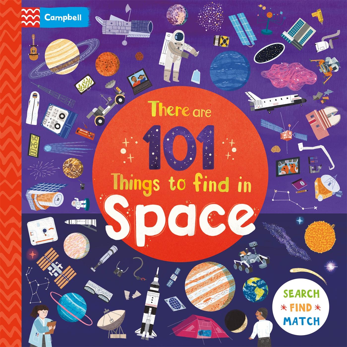 Cover: 9781035035632 | There are 101 Things to Find in Space | Campbell Books | Buch | 2024