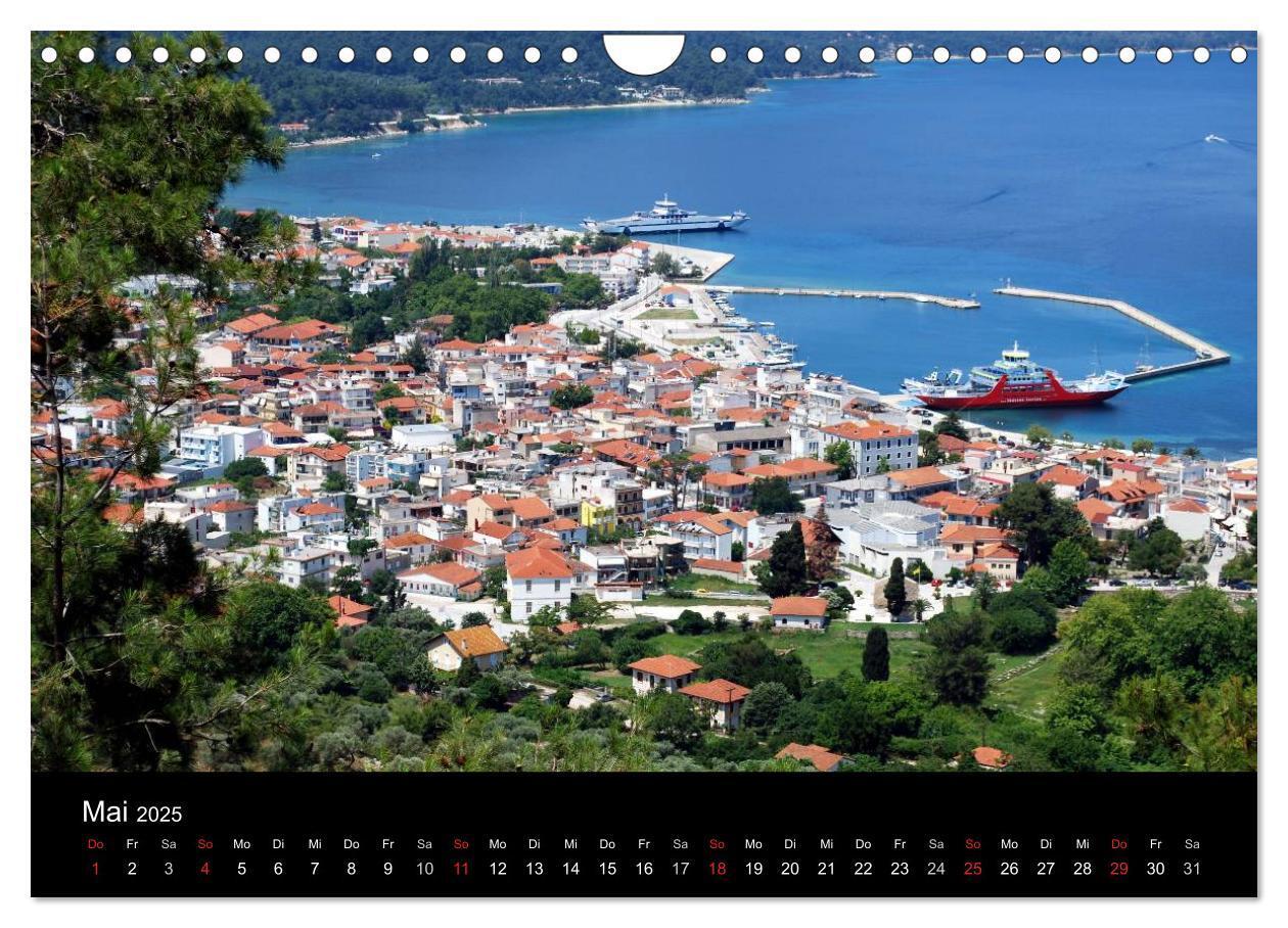 Bild: 9783435805310 | Griechenland - Insel Thassos (Wandkalender 2025 DIN A4 quer),...