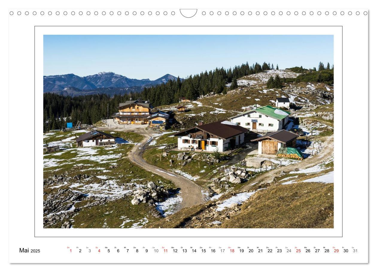 Bild: 9783435463718 | Unterwegs in den Chiemgauer Alpen (Wandkalender 2025 DIN A3 quer),...