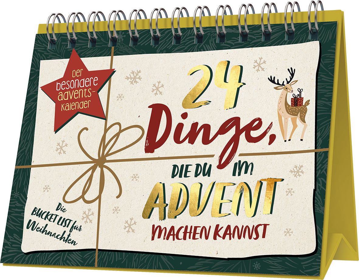 Cover: 9783625192794 | 24 Dinge, die du im Advent machen kannst Die Bucket List für...