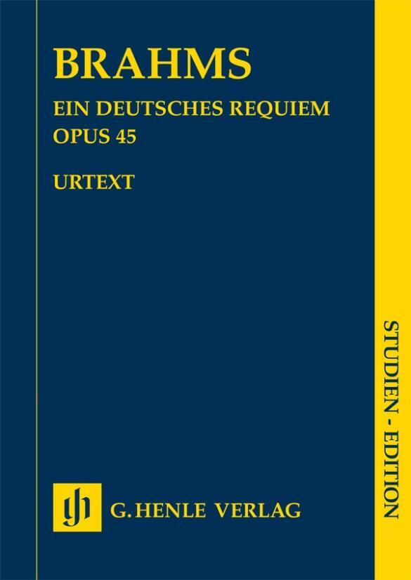 Cover: 9790201890296 | Johannes Brahms - Ein deutsches Requiem op. 45 | Musgrave (u. a.)