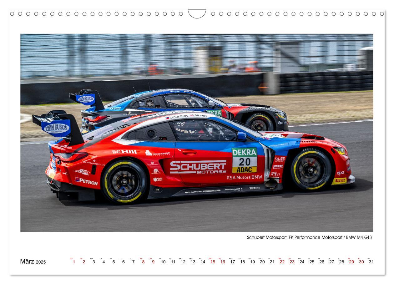 Bild: 9783383836121 | Bayern Power beim GT Masters (Wandkalender 2025 DIN A3 quer),...