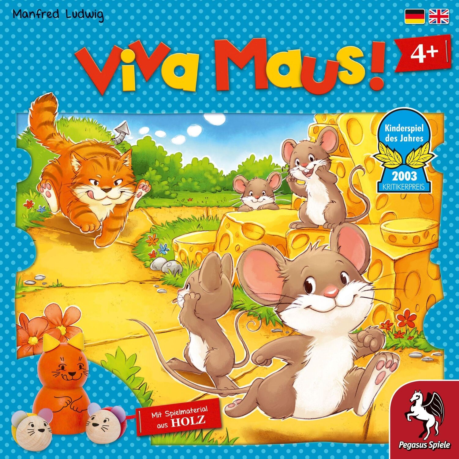 Cover: 4250231724336 | Viva Maus | Manfred Ludwig | Spiel | 66004G | Deutsch | 2015 | Pegasus