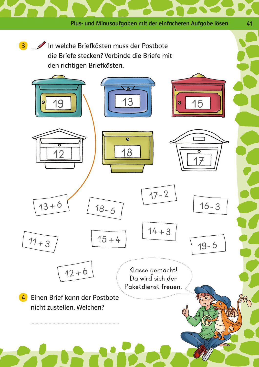 Bild: 9783129497753 | Klett Team Drachenstark: Das große Trainingsbuch Mathe 1. Klasse