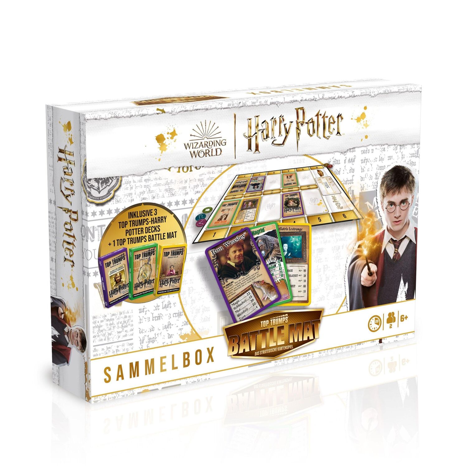 Cover: 4035576064237 | Battle Mat Harry Potter | Spiel | Deutsch | 2024 | Winning Moves