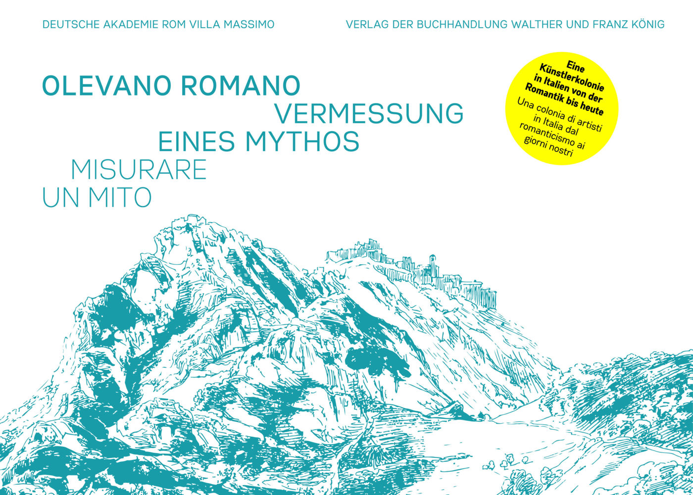 Cover: 9783753302430 | Olevano Romano - Vermessung eines Mythos / Misurare un mito | Buch