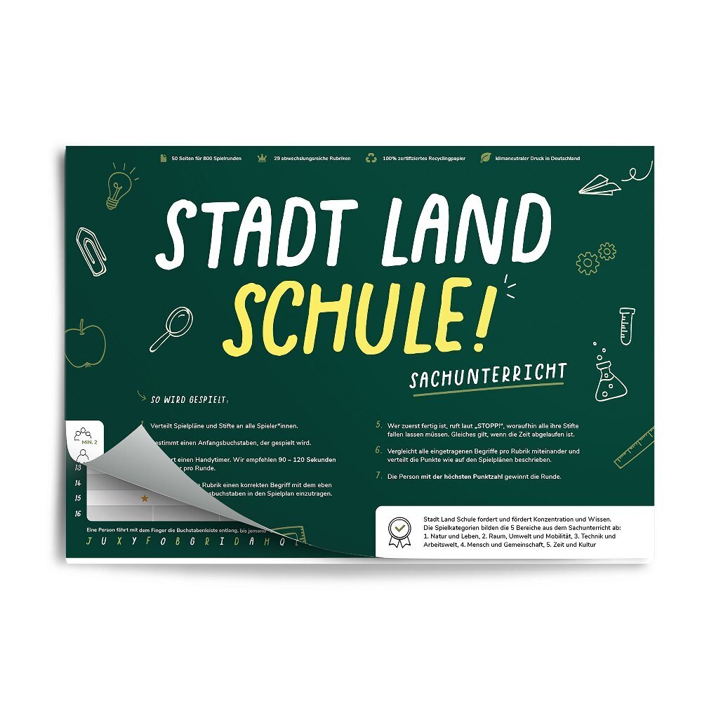 Cover: 8720618684066 | Simon &amp; Jan - Stadt Land Schule - Sachunterricht | Spiel | 2070979