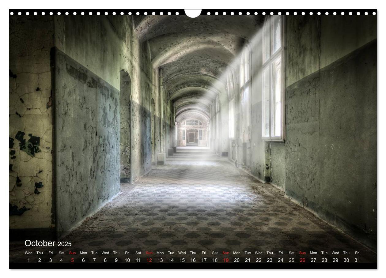 Bild: 9781325963225 | Lost Places HDR Beelitz II (Wall Calendar 2025 DIN A3 landscape),...