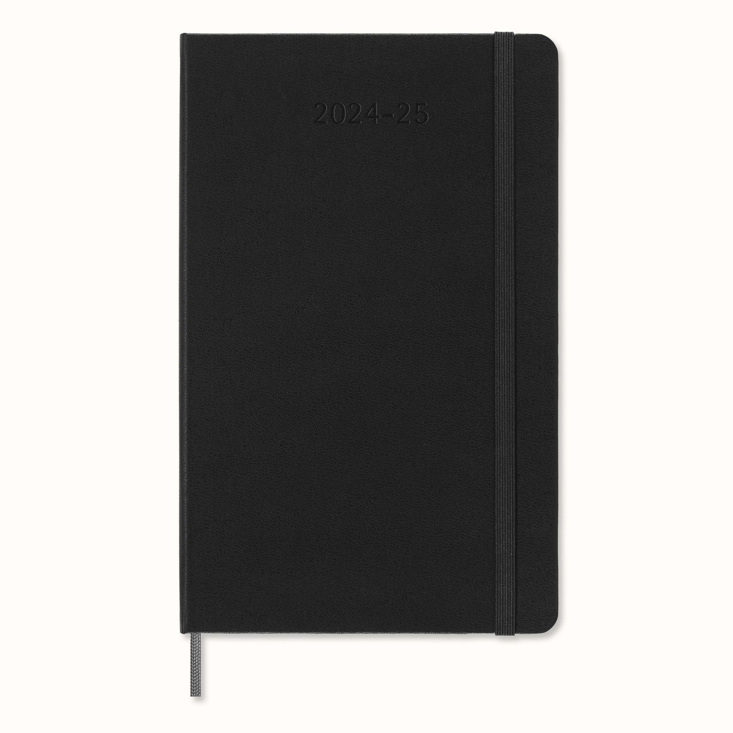 Cover: 8056999270698 | Moleskine Wochen-Notizkalender L/A5 Schwarz Juli-Dezember 2024/2025