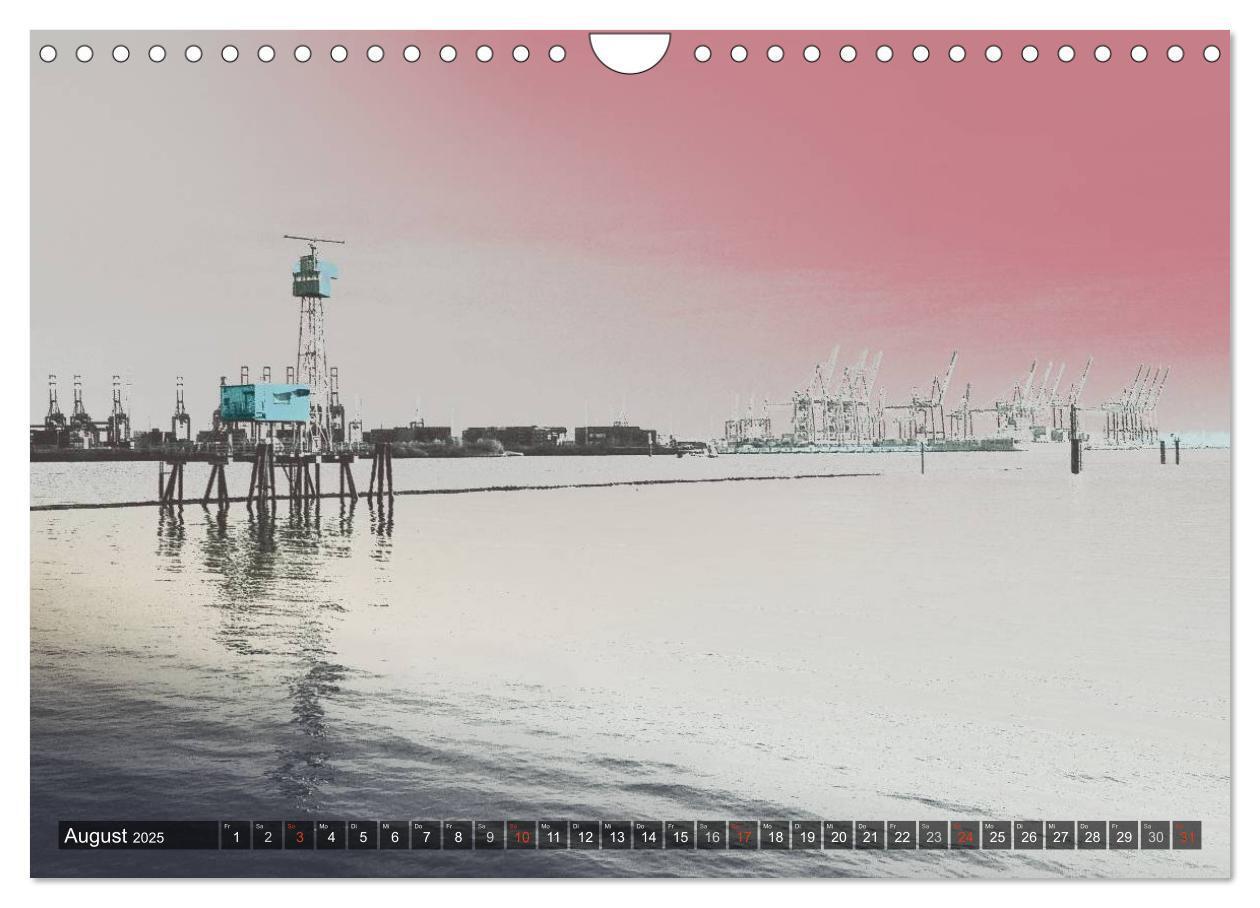 Bild: 9783435701742 | Photo-Art / Hamburg Hafen (Wandkalender 2025 DIN A4 quer), CALVENDO...