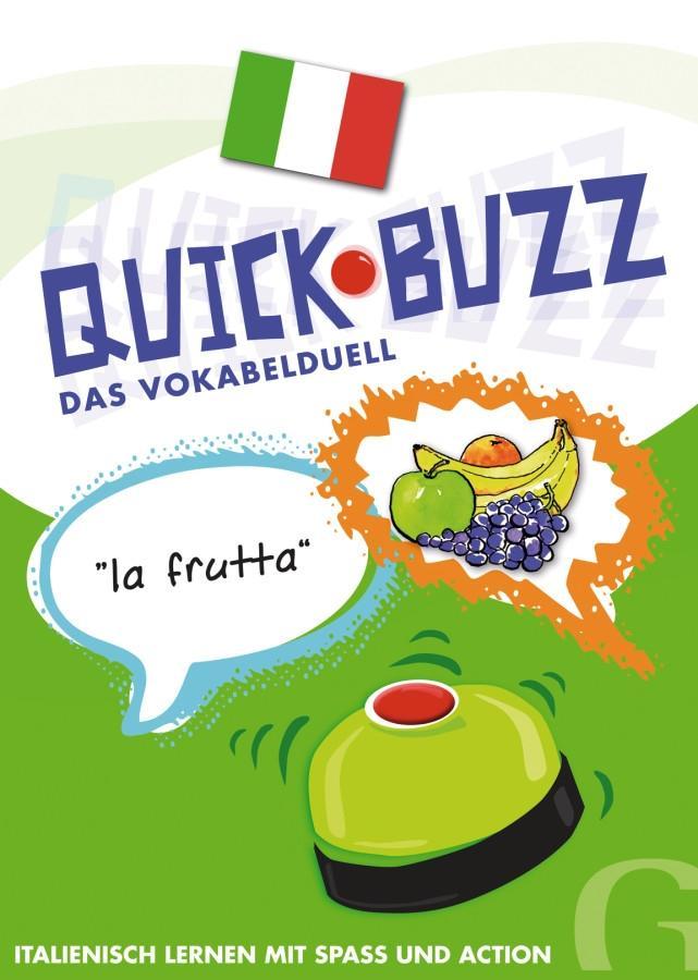 Cover: 9783197095868 | QUICK BUZZ - Das Vokabelduell - Italienisch | Sprachspiel | Media