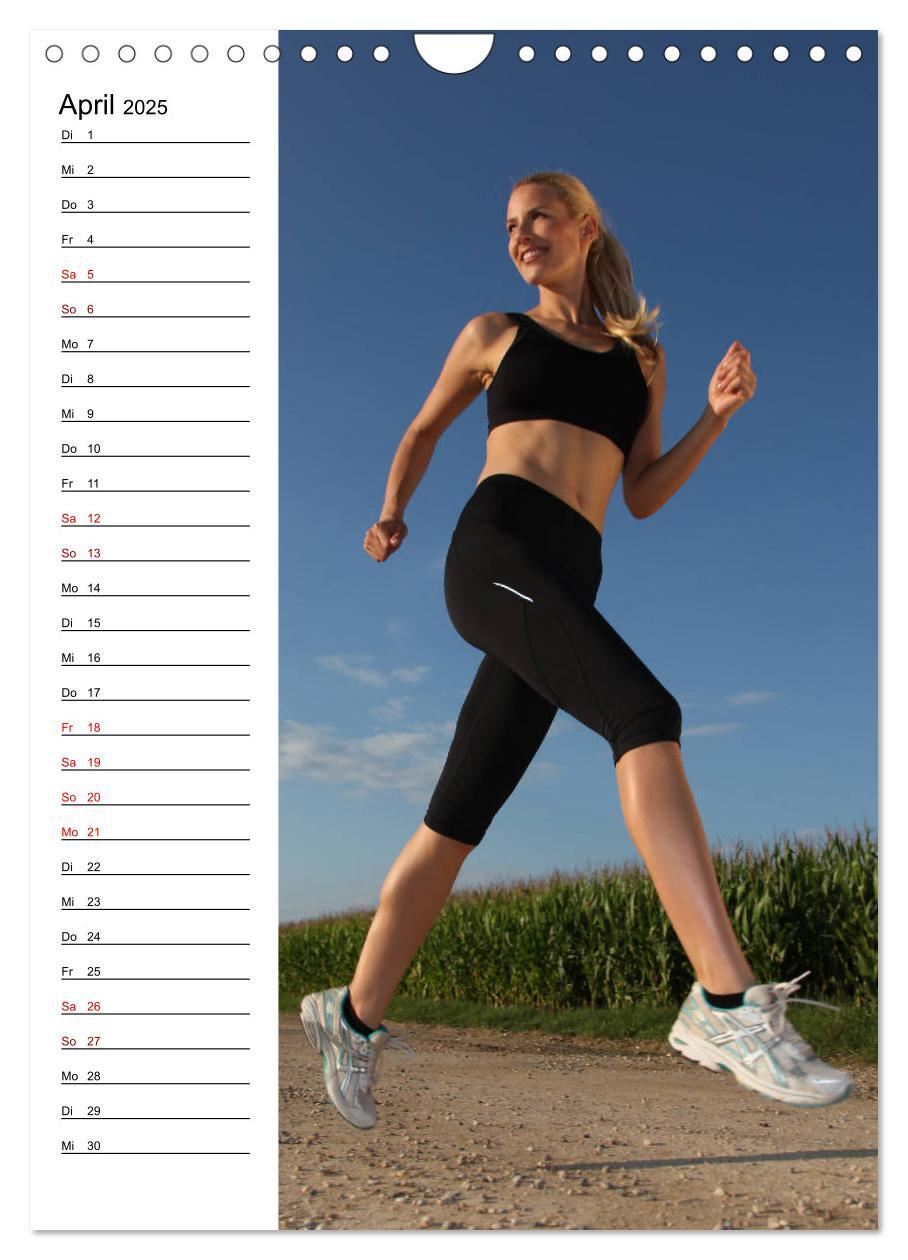 Bild: 9783457005781 | Der Laufplaner (Wandkalender 2025 DIN A4 hoch), CALVENDO...