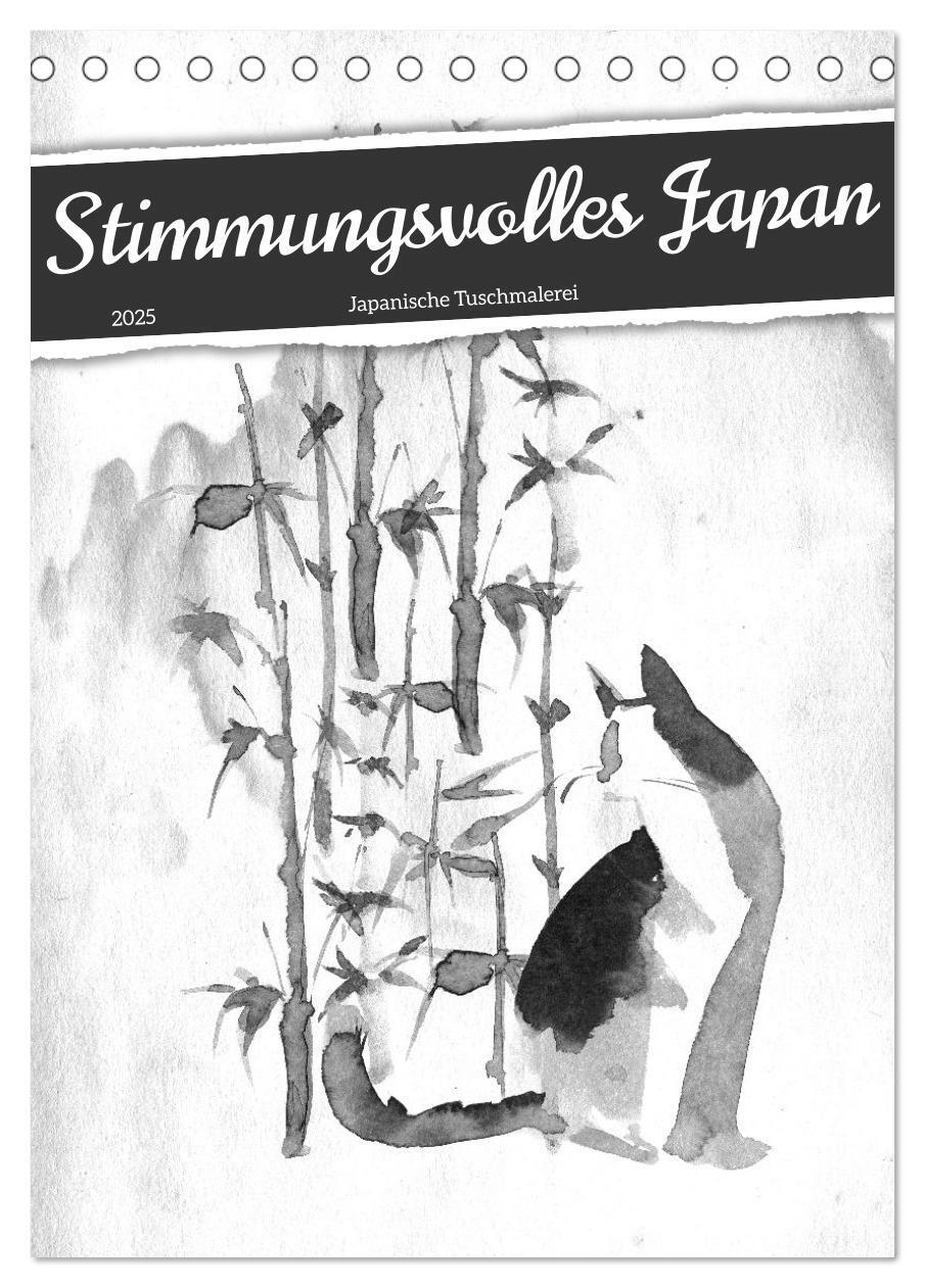 Cover: 9783435893447 | Stimmungsvolles Japan (Tischkalender 2025 DIN A5 hoch), CALVENDO...