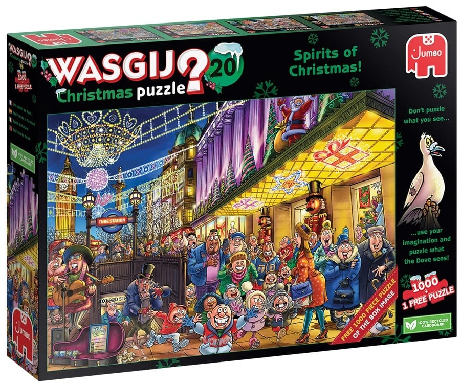 Cover: 8710126020913 | Jumbo 1110100334 - Wasgij Christmas 20, Spirits of Christmas,...