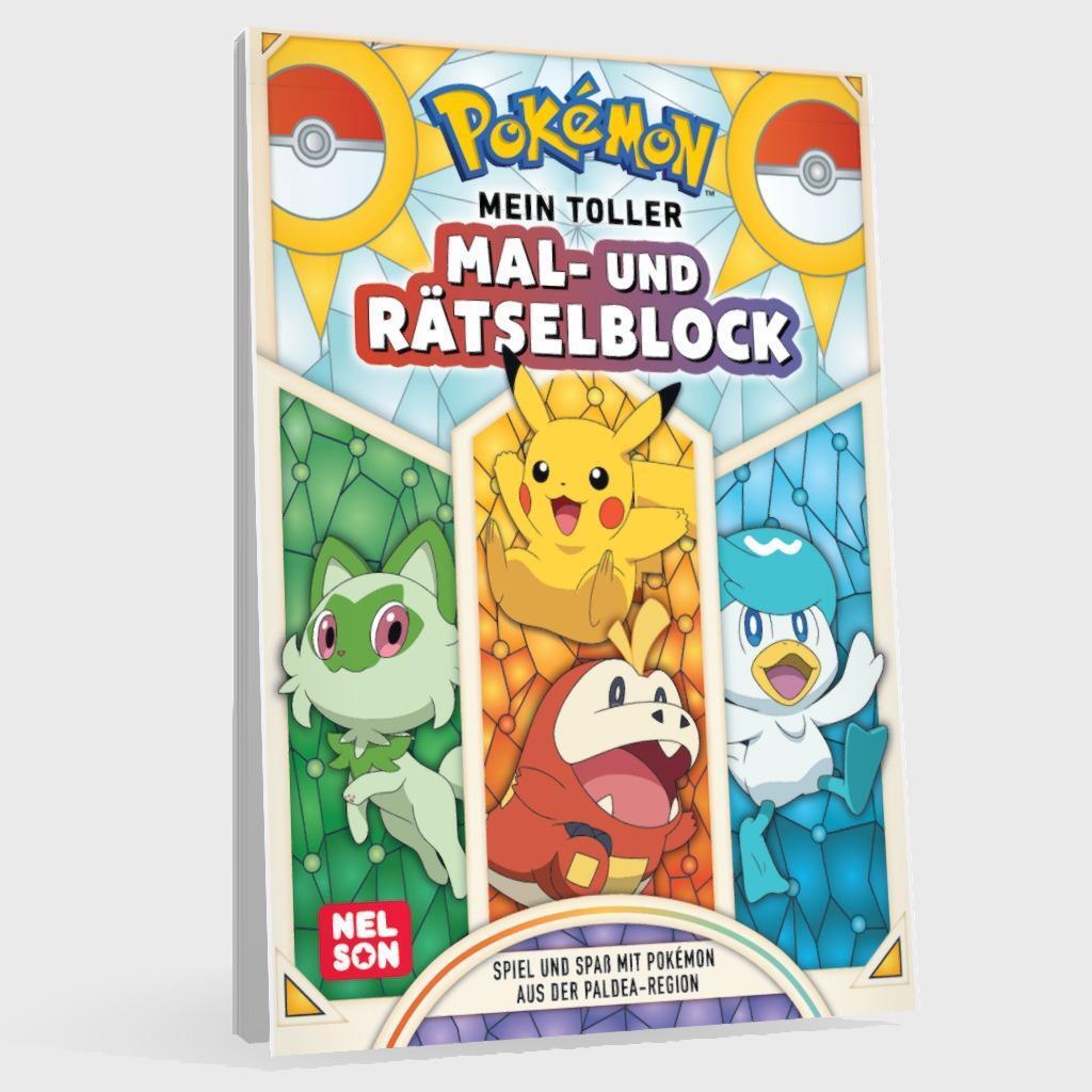 Bild: 9783845125114 | Pokémon Activity-Buch: Mein toller Mal- und Rätselblock | Taschenbuch