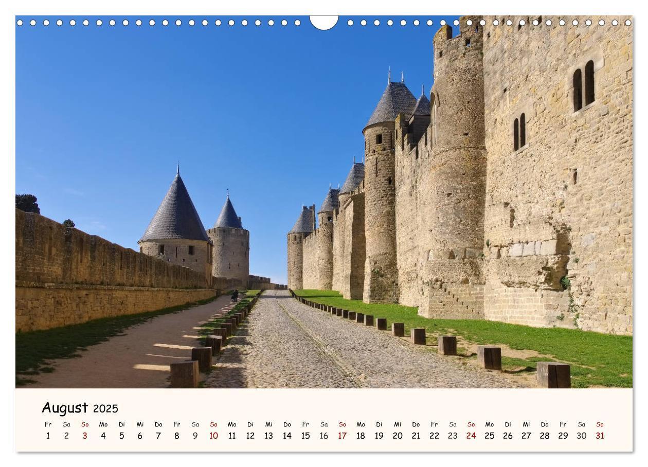 Bild: 9783435455676 | Cite von Carcassonne - Zeitreise ins Mittelalter (Wandkalender 2025...