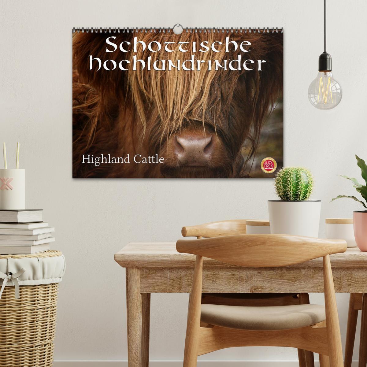 Bild: 9783435642625 | Schottische Hochlandrinder - Highland Cattle (Wandkalender 2025 DIN...