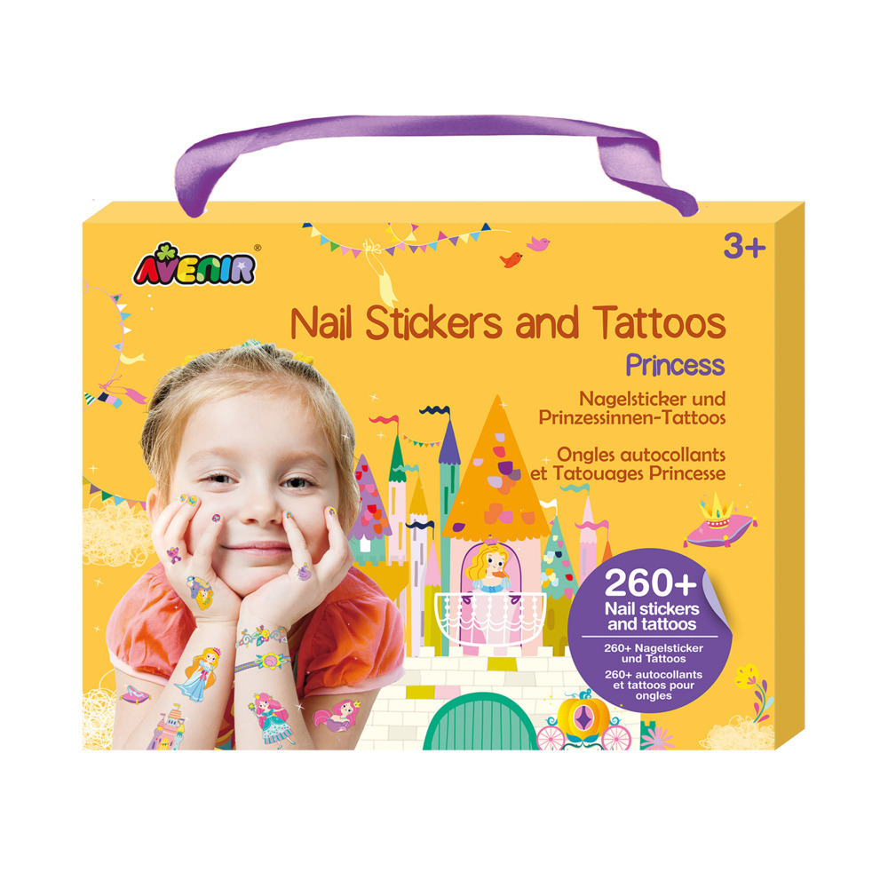 Cover: 6920773382063 | Nagelsticker &amp; Tattoos Prinzessin | Stück | Deutsch | Avenir