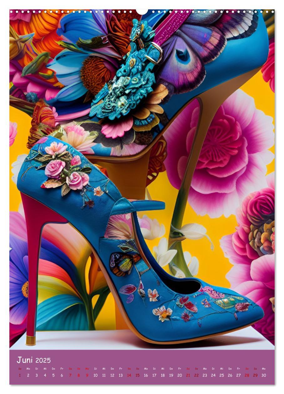 Bild: 9783435878932 | HighHeelArt (hochwertiger Premium Wandkalender 2025 DIN A2 hoch),...