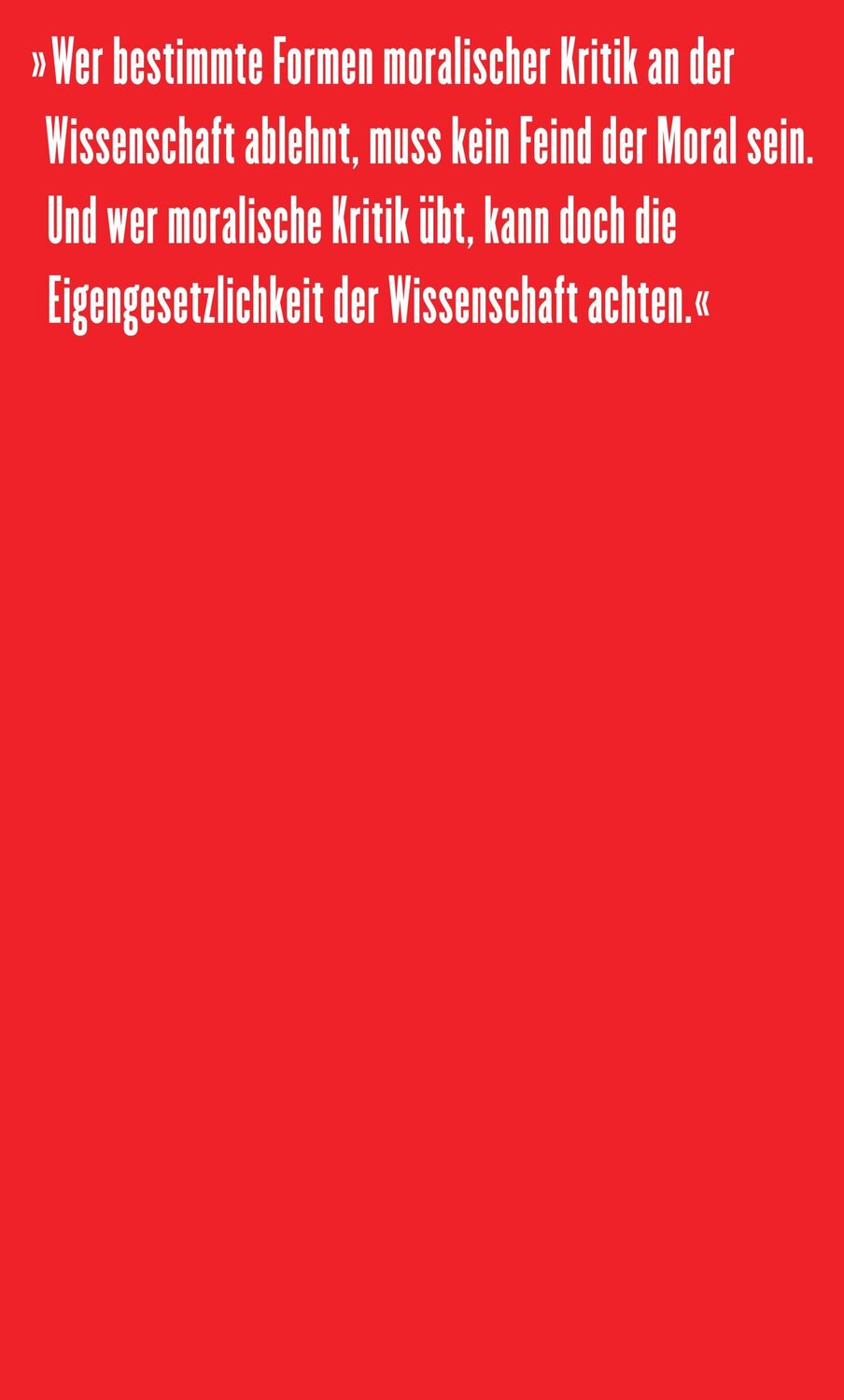 Rückseite: 9783518588109 | Wissenschaftsfreiheit und Moral | Tim Henning | Buch | 319 S. | 2024