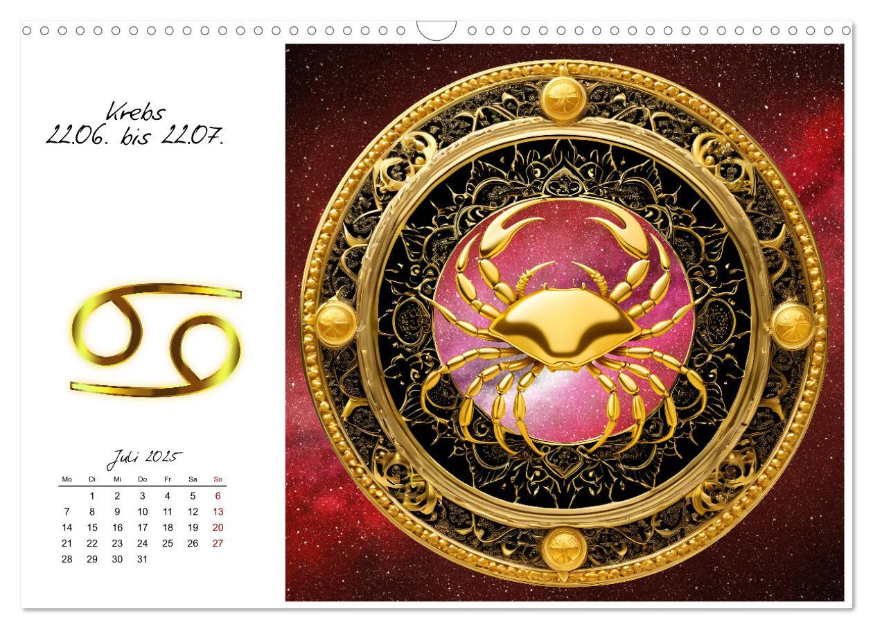 Bild: 9783457220757 | Ein Jahr in Gold (Wandkalender 2025 DIN A3 quer), CALVENDO...