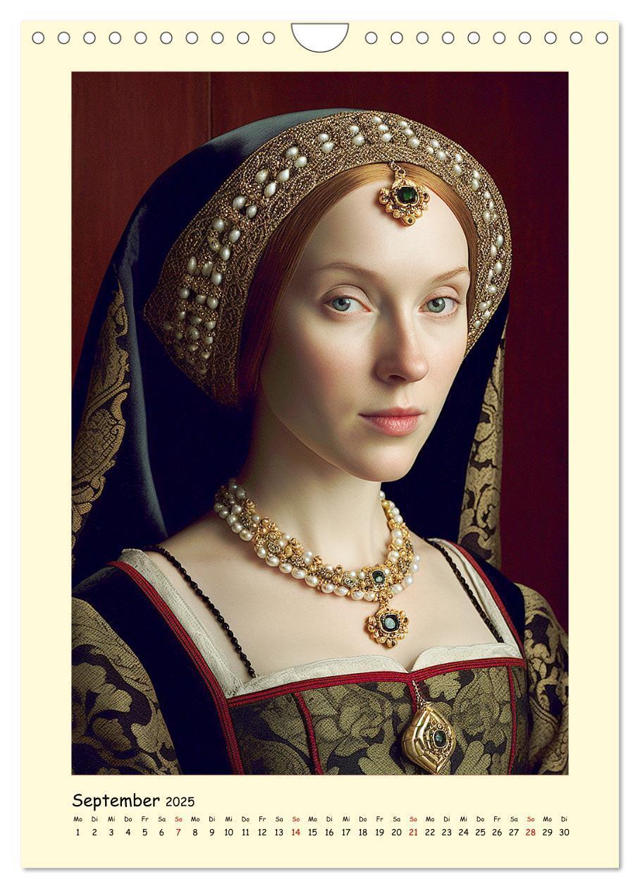 Bild: 9783435864331 | Mittelalter Portraits. Inspiriert vom Königshaus der Tudors...