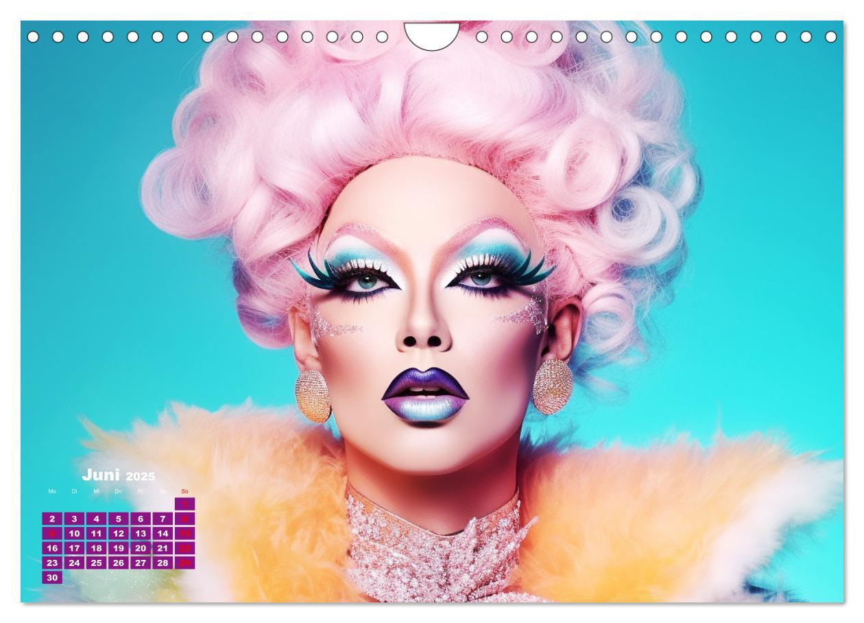 Bild: 9783383859823 | Drag Queens. Glamouröse und wunderschöne Drag-Kunst (Wandkalender...