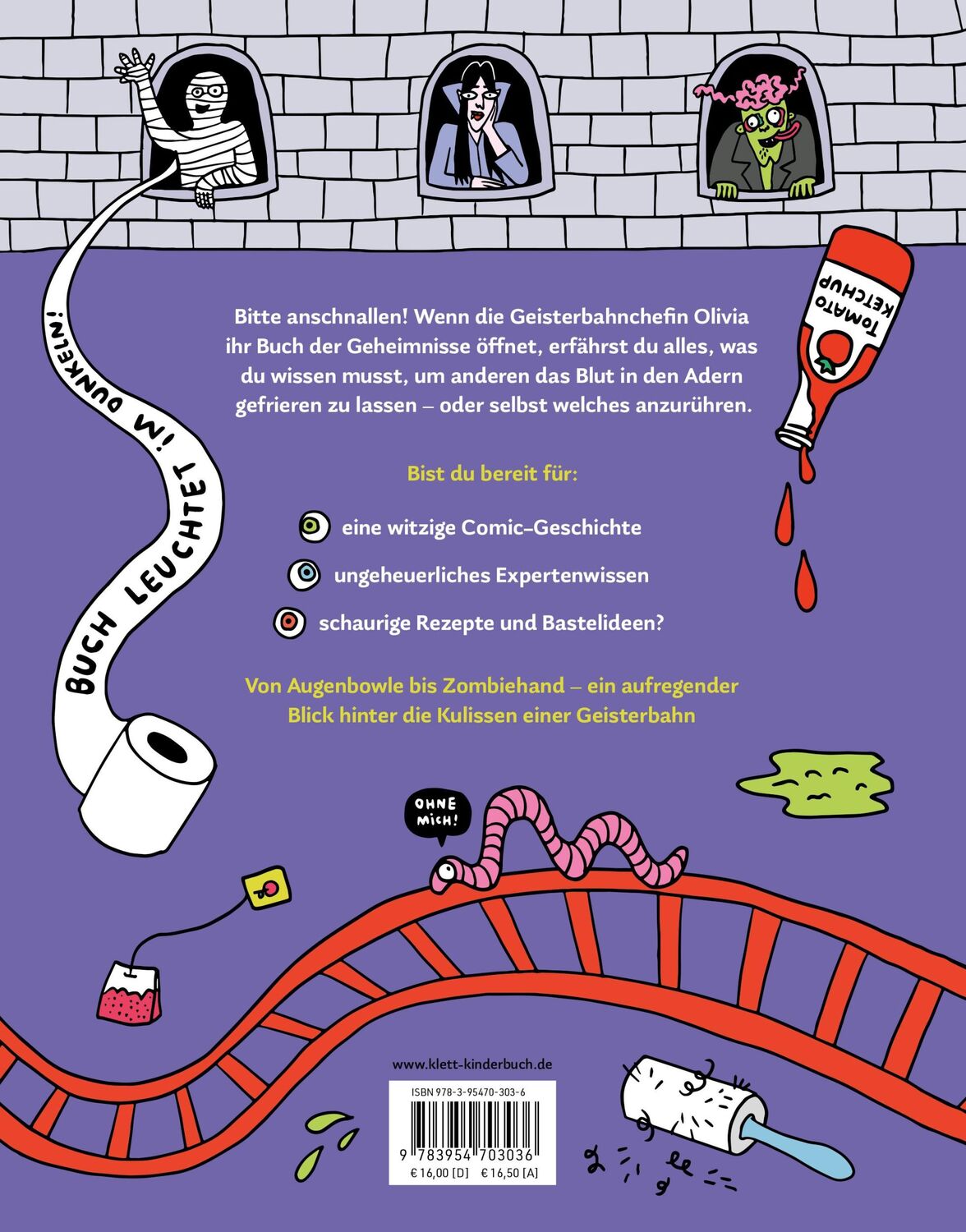 Rückseite: 9783954703036 | Schrecklich geheime Geisterbahn-Geheimnisse | Sandra Bayer | Buch