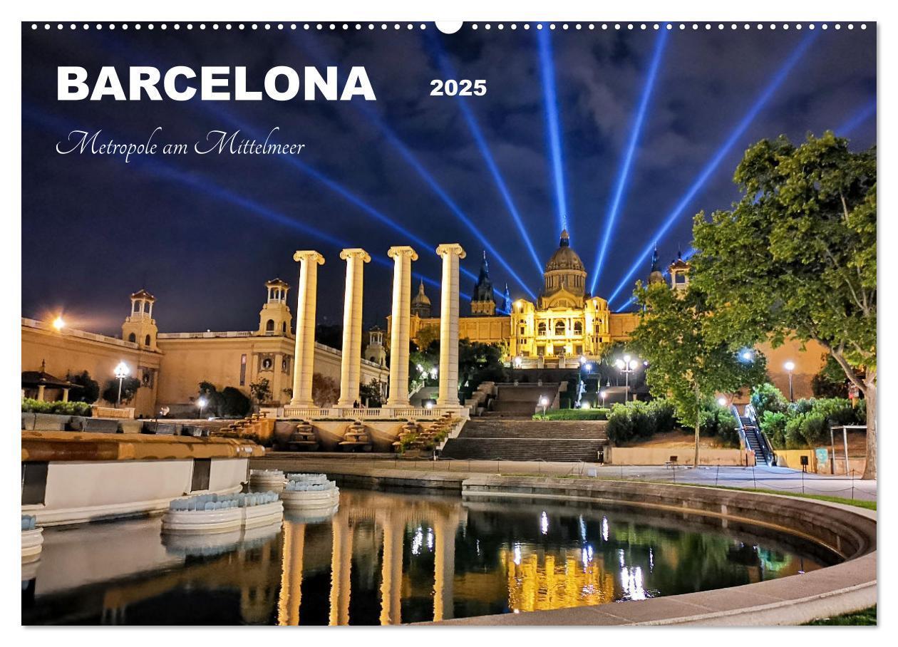 Cover: 9783383847806 | BARCELONA - Metropole am Mittelmeer (Wandkalender 2025 DIN A2...