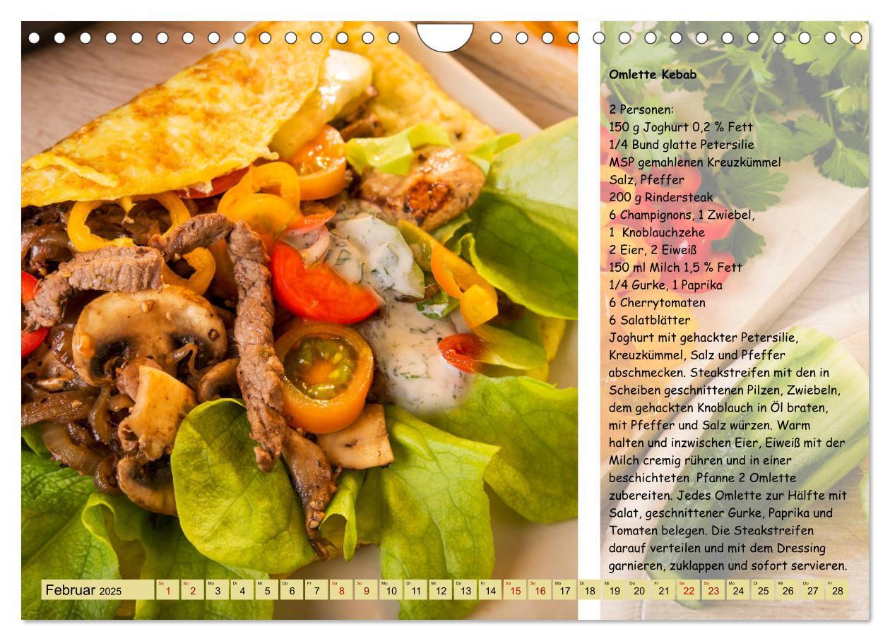 Bild: 9783435360284 | Low Carb 2.0 - Leichte Rezepte zum Selberkochen (Wandkalender 2025...