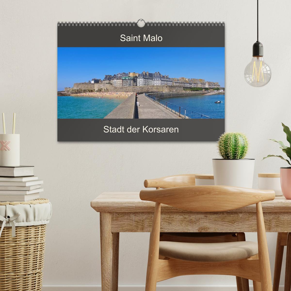 Bild: 9783435345083 | Saint Malo - Stadt der Korsaren (Wandkalender 2025 DIN A3 quer),...