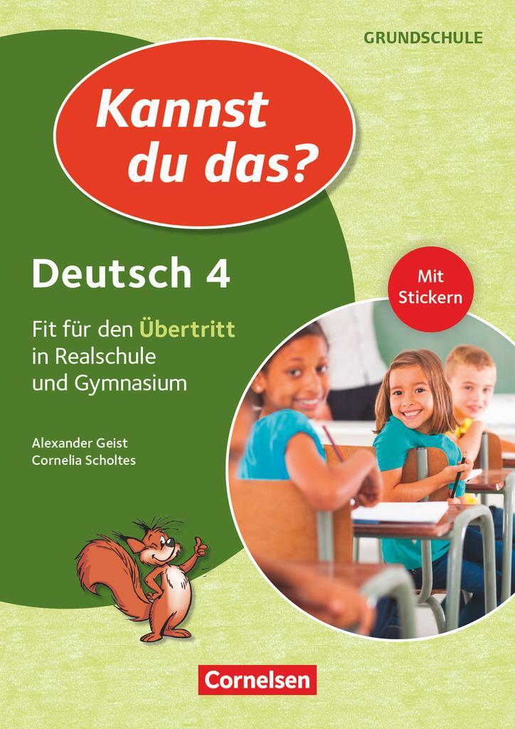 Cover: 9783589155033 | Kannst du das? - Neubearbeitung. 4. Jahrgangsstufe - Deutsch: Fit...